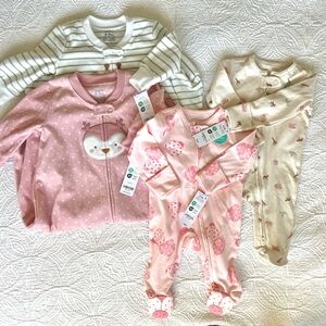 Carters Girl Sleep Bundle